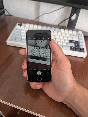 IPhone SE, Колдонулган, 32 ГБ, Күмүш, 84 % — 9