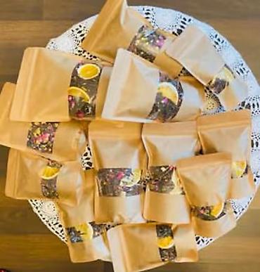 Çay: Güllü ədviyyatlı çay qarışığı - Tərkib: yaşıl/qara çay yarpaqları — 18