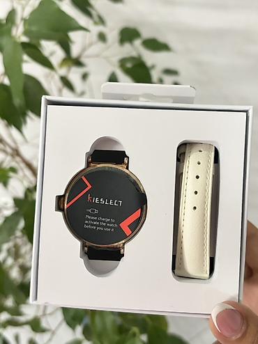 smart telecom: Kieslect Pura Lady ağıllı saat - Zərif və incə metal korpus, qızılı — 2