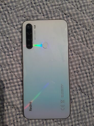ddr 4: Redmi, Redmi Note 8, Колдонулган, 64 ГБ, түсү - Көгүлтүр, 2 SIM