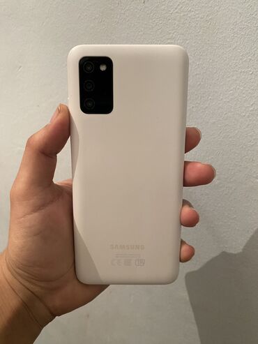 запчасти на телефон флай изи 3: Samsung Galaxy A03s, 32 ГБ, цвет - Белый, Отпечаток пальца