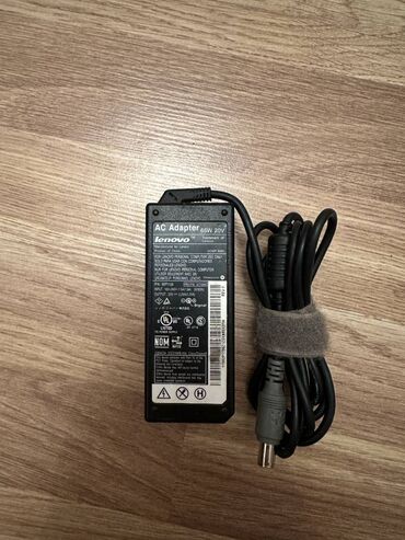 Kompüter ehtiyyat hissələri: Lenova 20V 3.25A 65W Adapter. Lenova Notebook ucun, Americadan