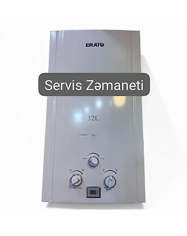 ev təmiri qiymətləri: Erato 32 LT qazla işləyən su qızdırıcısı - Türkiyə istehsalı zavod — 1