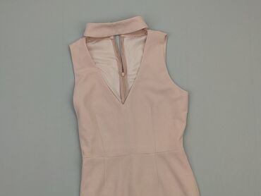 różowa sukienki midi: Sukienka, S, stan - Dobry