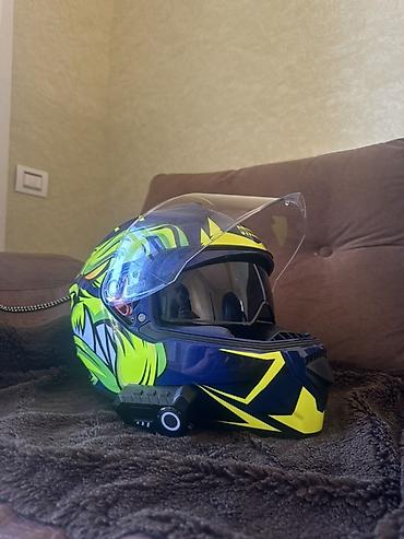 mondial drift: Motodəbilər üçün tam üzlü kask Studds drifter yenidir istifadə — 2