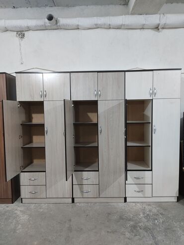 Шкафы для одежды: Шкаф для одежды, Новый, Прямой, ЛДСП — 5