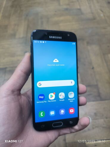 Samsung: Samsung Galaxy J5, 16 GB, rəng - Qara, Düyməli, Barmaq izi, İki sim kartlı