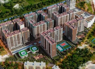 продаю квартиру 1 комнатная: 1 бөлмө, 57 кв. м, Элитка, 5 кабат, ПСО (өзү оңдоп түзөтүп бүтүү үчүн)