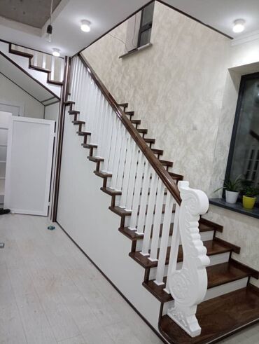 Лестницы: Лестница лестница карачыггач сосна фанера каражыгач шпон тумба