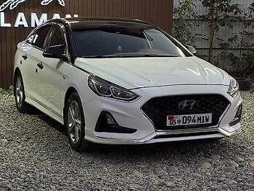 капот sonata: Hyundai Sonata: 2019 г., 2 л, Автомат, Газ, Седан — 1