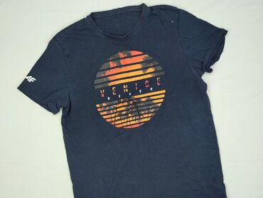 koszulka hello kitty meska: T-shirt for men, L (EU 40), 4F, condition - Very good