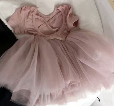 розовое платье с: Детское платье, цвет - Розовый, Новый