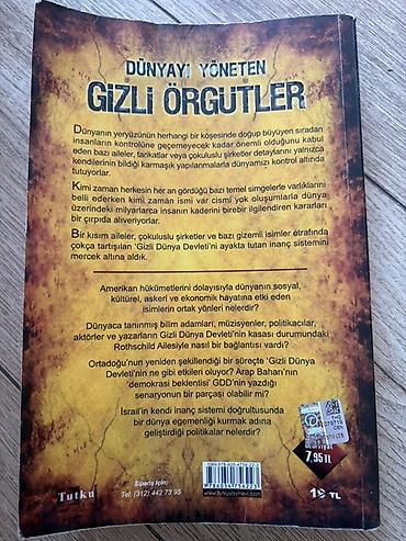 Спорт и хобби: Məhsul: Kitab – “Dünyanı Yöneten Gizli Örgütler” Müəllif: Aytekin — 2