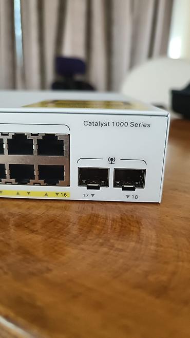 nar modem: Cisco Catalyst 1000 Series 24-port şəbəkə switchi - Brend/model — 8