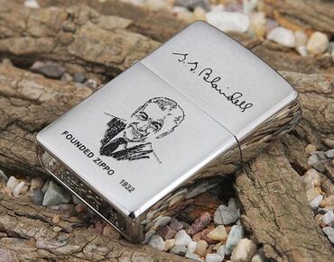 бензин zippo: Зажигалка, Zippo, Бензиновая, Б/у