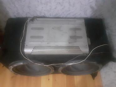 cooler box: Kenwood iki subwoofer + gücləndirici seti - Brend: Kenwood — 3