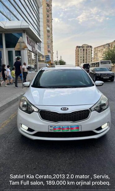 kia azerbaijan qiymetleri: Kia Cerato: 2 l | 2013 il Sedan