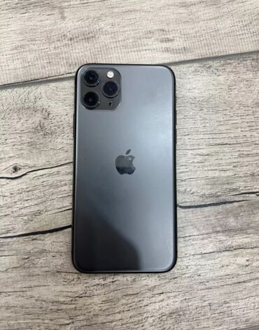 телефон каракол: IPhone 11 Pro, Колдонулган, 64 ГБ, Black Titanium, Каптама, 84 %