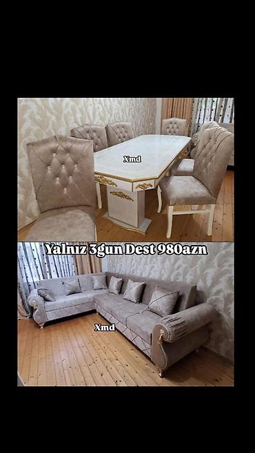 Yalnız 3 gün – Dəst 980 AZN Zərif qızılı detallar və bej rəng