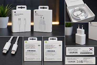 ОРИГИНАЛ Apple USB‑C 20W Power Adapter + кабель USB‑C — Lightning (1