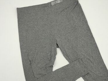 szara spódniczka w kratkę: Leggings, Esmara, XL (EU 42), condition - Very good