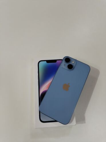 Apple iPhone: IPhone 14, 256 GB, Pacific Blue, Face ID