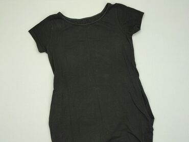 sukienki czarna midi: Sukienka, S, stan - Dobry