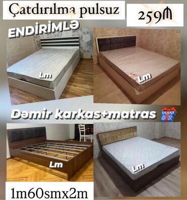 Uşaq və gənc otağı üçün dəstlər: İkinəfərlik _*TAXT*_ _*SİFARİŞLƏ VƏ YENİ*_ Qiymət : *259₼* Ölçü