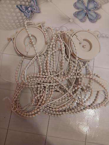 Pərdə və tüllər: İşlənmiş, Tül, rəng - Çəhrayı, Pulsuz çatdırılma — 12