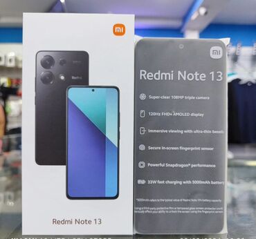 Xiaomi: Xiaomi, Redmi Note 13, Новый, 128 ГБ, цвет - Синий, 2 SIM