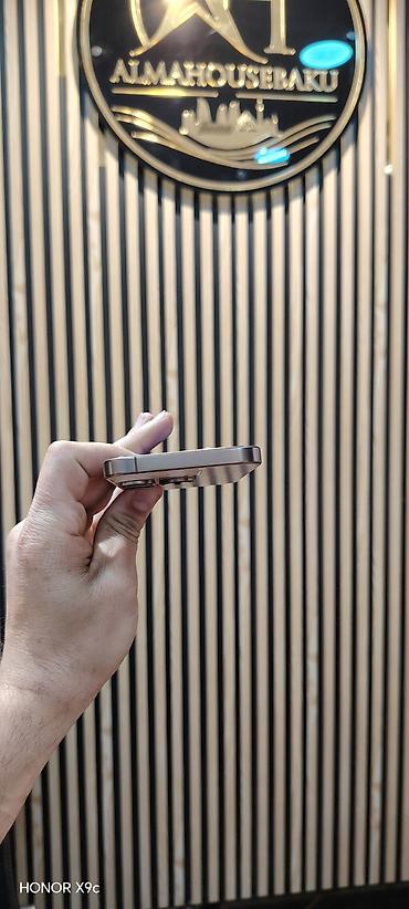 iphone usb: IPhone 16 Pro, 128 GB, Desert Titanium, Simsiz şarj, Sənədlərlə, Face ID — 6
