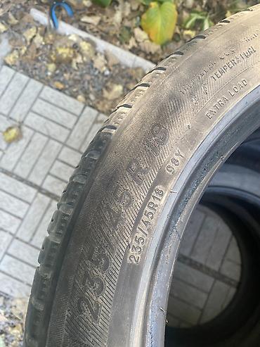245 40 р18: Шины 235 / 45 / R 18, Всесезонная, Б/у, Комплект, Легковые, Michelin — 4