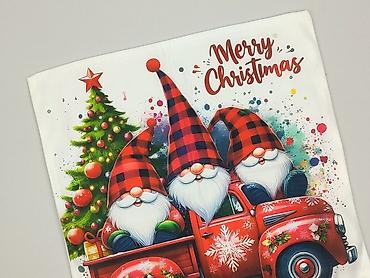 darmowe meble: Poszewka dekoracyjna na poduszkę – świąteczny motyw - Wzór: „Merry — 1