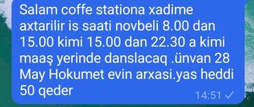 Ofisiantlar: Xadimə