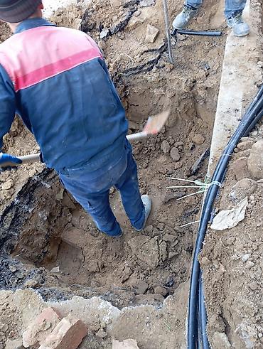 Услуги: Xəndək qazıntısı və yeraltı kommunikasiya çəkilişi xidməti - — 2