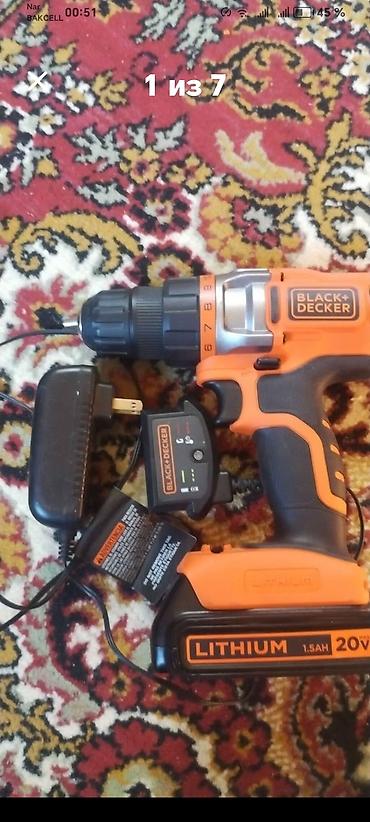 abs plastik: BLACK+DECKER simsiz akkumulyatorlu matkap/şurupçaq dəsti - Gərginlik — 3