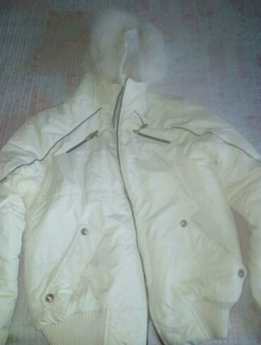 Куртки: Женская куртка 7XL (EU 54), цвет - Белый