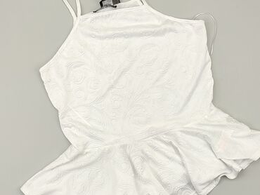 czarne bluzki w białe kropki: Blouse, Atmosphere, XL (EU 42), condition - Perfect