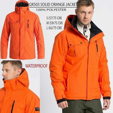 Мужские лыжные куртки: Куртка, Quiksilver, Новый, С утеплителем, Удлинённая куртка, Вентиляционные клапаны, Внутренние и внешние карманы — 4