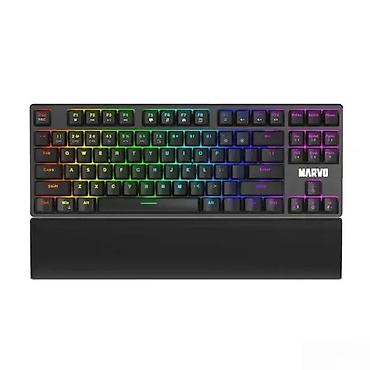 tesla igra: MARVO mehanička tastatura sa RGB pozadinskim osvetljenjem - Kompaktan — 2