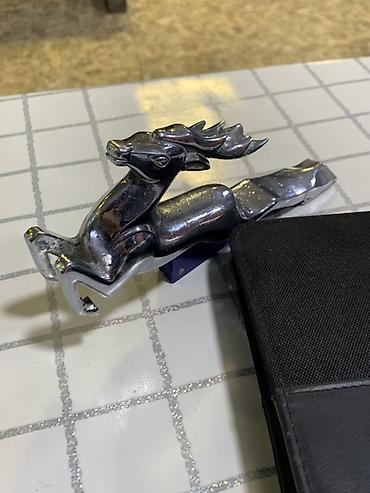 lalafo muravey: Metal geyik fiqurlu avtomobil kapotu emblemi - Material: xrom örtüklü — 3