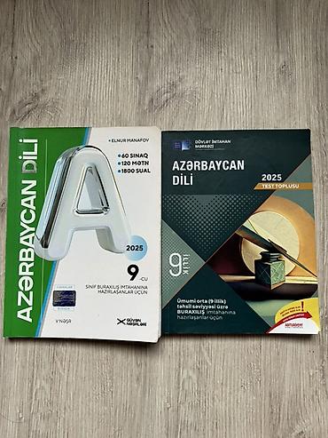 orginal top: Məktəb və şəxsi inkişaf üçün qarışıq kitab dəsti Dəstdə olanlar: - — 2
