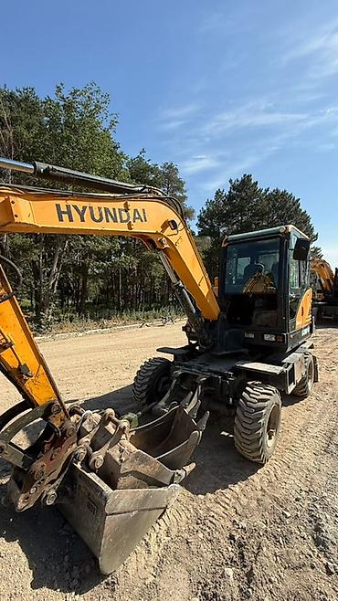 экскаваторы 55: Hyundai Robex 60W-5 — колесный мини-экскаватор Основные — 2