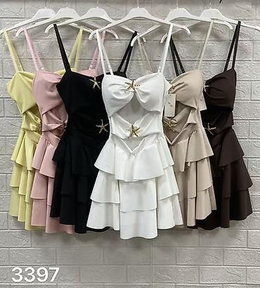 ✨Ženska mini haljina sa volanima i ukrasnim morskim zvezdama
✅2300 din — 7