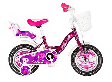 spiderman ranac: Bicikl kids Visitor Liloo 12" 8" – ljubičasti perla UV sjaj (za visinu — 4