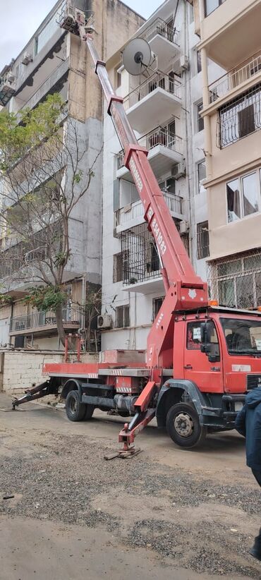 kran xidməti: Aftosebet Man temiz Alman mashinidi 1997 ci il 30 metr dizel