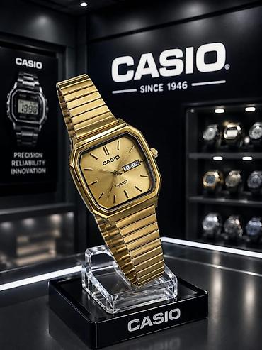 majak saat: Yeni, Qol saatı, Casio, rəng - Gümüşü — 5