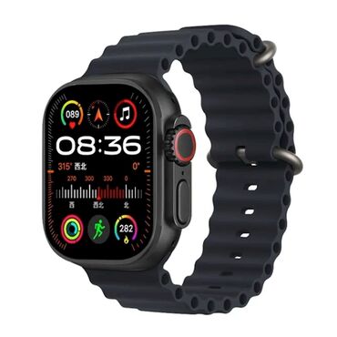 tezyiq olcen saat: Yeni, Smart saat, Apple, Sensor ekran, rəng - Qara