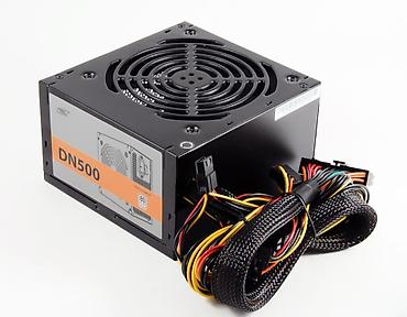 dn500: Блок питания, Б/у, DeepCool, 500 Вт, 80 Plus, 500 Вт — 1