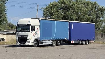 даф 105 2013: Тягач, DAF, Тентованный — 1